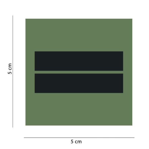 basse visibilite vo galons de poitrine armee de terre mil spec id vert olive lieutenant 8 900x900