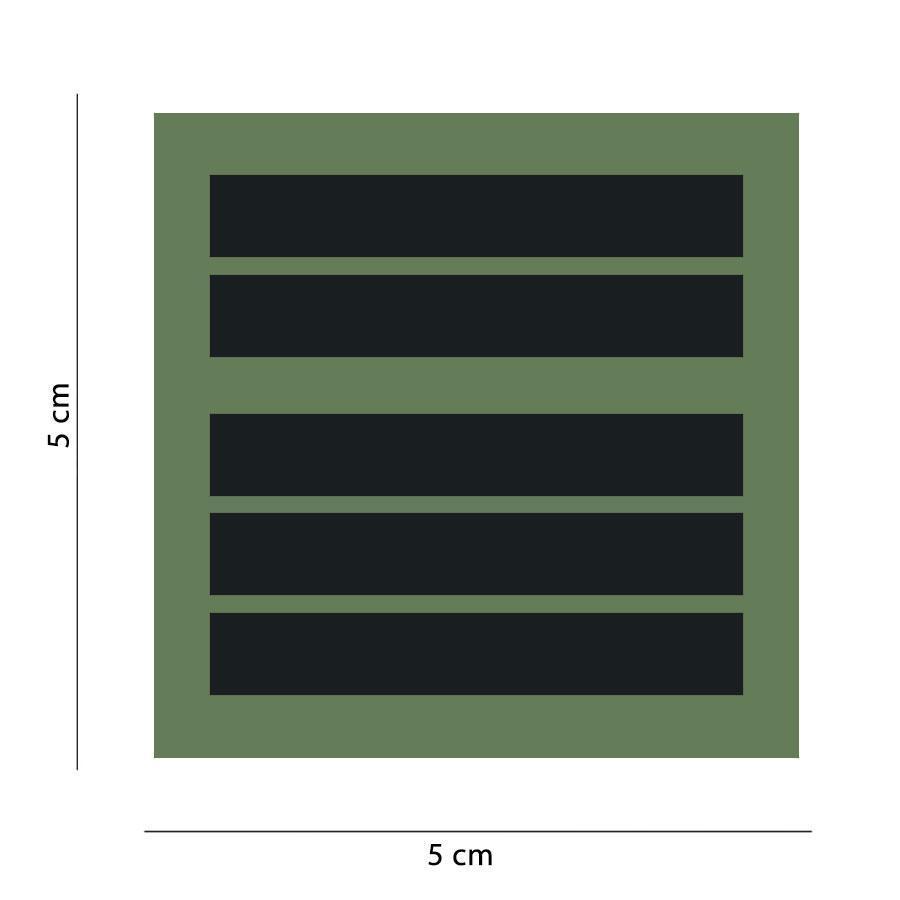 GRADE MILITAIRE LIEUTENANT BASSE VISIBILITE