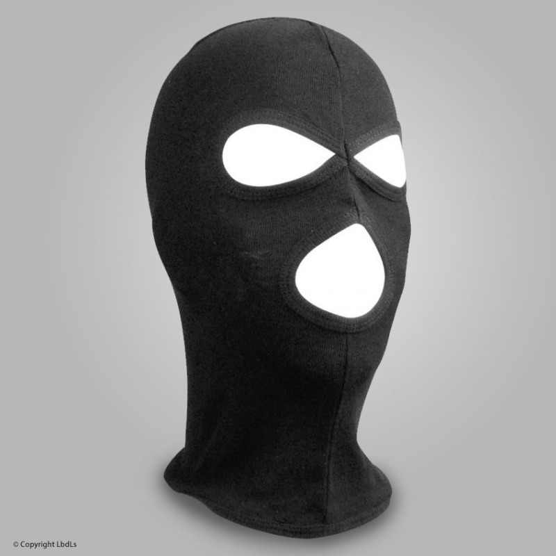 cagoule 3 trous coton