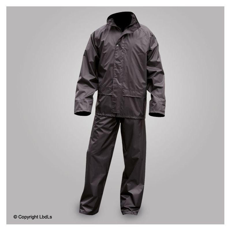 tenue de pluie polyester pvc coutures etanches