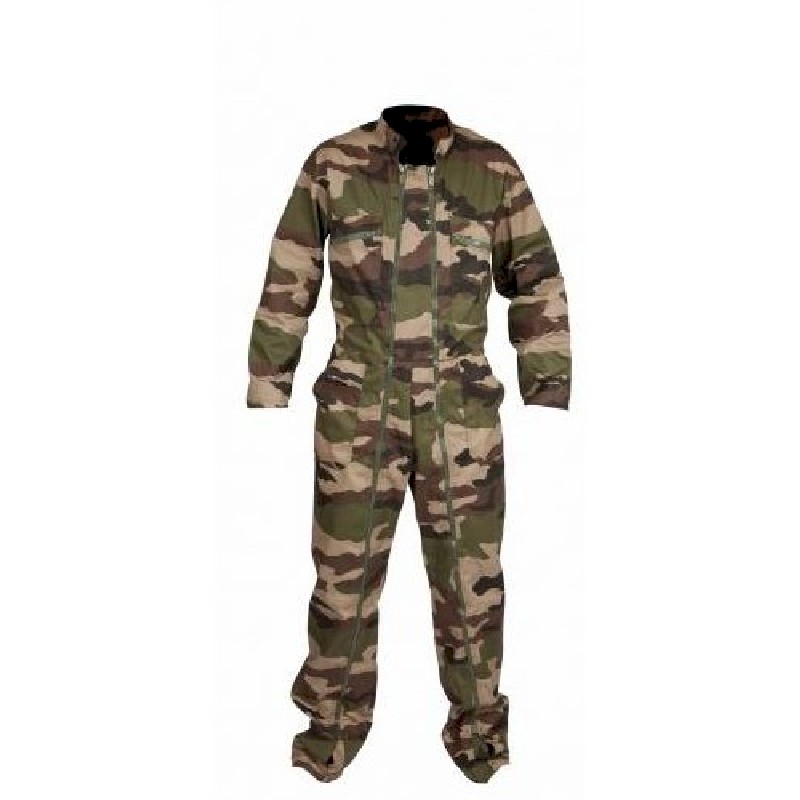 combinaison double zip camouflage ce 02 01