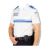 Chemise blanche manche courte Police Municipale