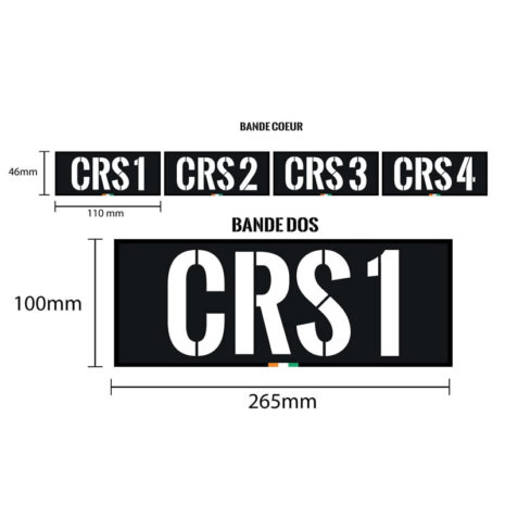 Ecusson Police CRS Dims