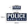 Ecusson Police Municipale Dims