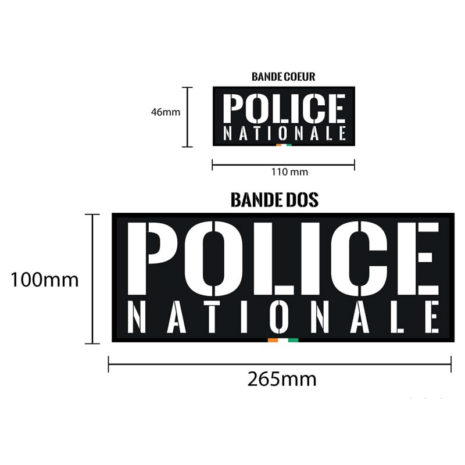 Ecusson Police Nationale Dims